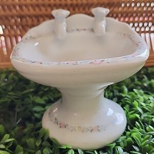 Vintage Floral Sink Soap Dish
